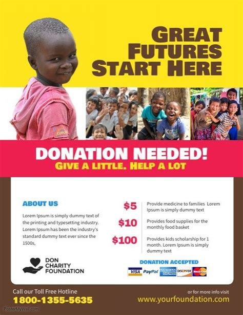 How to Use Fundraising Posters to Boost Donations [10 Tips].